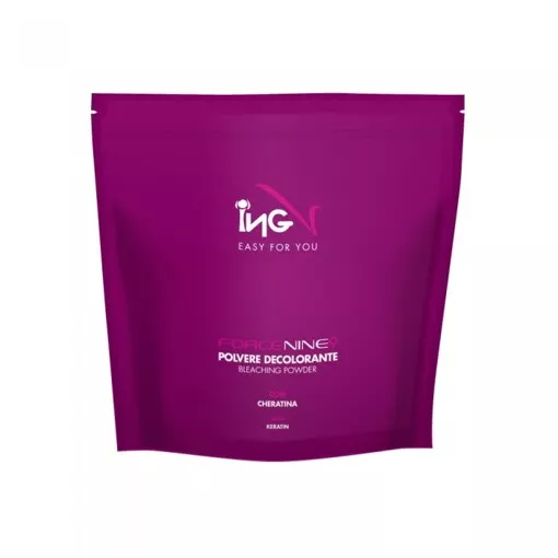 Порошок  знебарвлюючий з кератином &quot;FORCE9&quot; (Up to 9 Levels) 500г Bleaching Powder With Keratin ING Professional