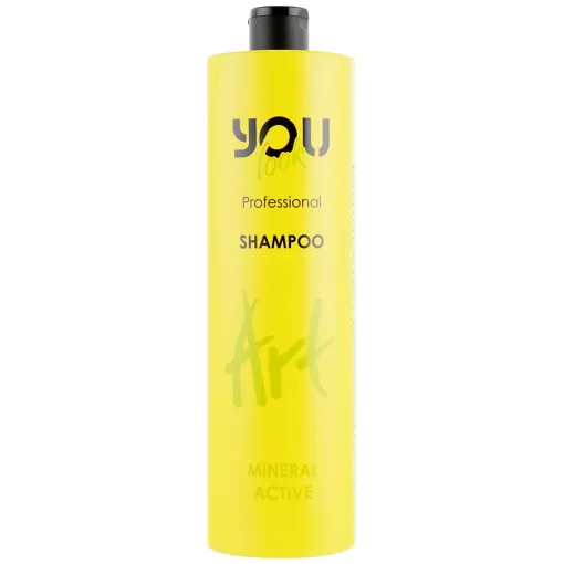 Шампунь живильний з активними мінералами для блиску пошкодженого волосся, 1000 мл Shampoo MINERAL ACTIVE Art You look Professional