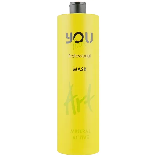 Маска живильна з активними мінералами для блиску пошкодженого волосся, 1000 мл Mask MINERAL ACTIVE Art You look Professional