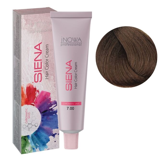 7/00 середній блондин інтенсивний Фарба для волосся стійка, 90мл  SIENA Chromatic Save jNOWA Professiona