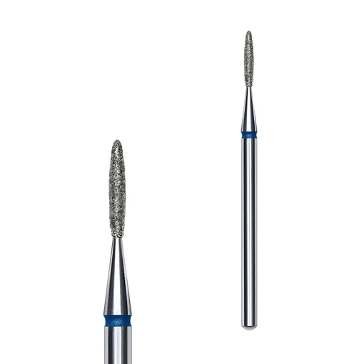 Фреза діамантова ПОЛУМ’Я СИНЄ діаметр 1,4 мм / робоча частина 8 мм EXPERT (FA10B014/8) STALEKS PRO