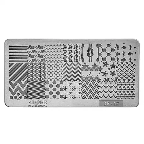 ADORE Пластина для стемпінга №12