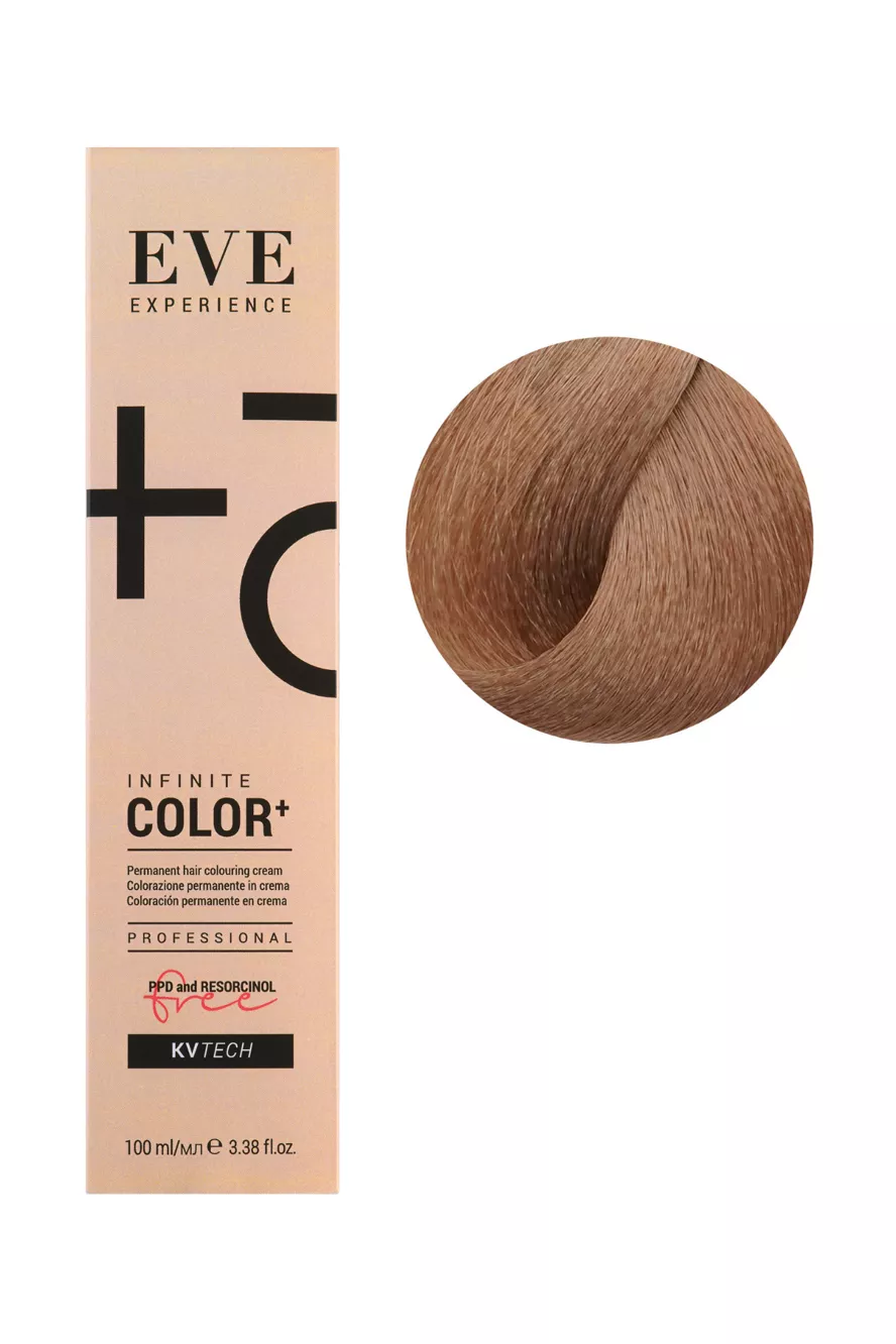 8/03 теплий світлий блондин Крем-фабра для волосся 100 мл  EVE Experience  FarmaVita  