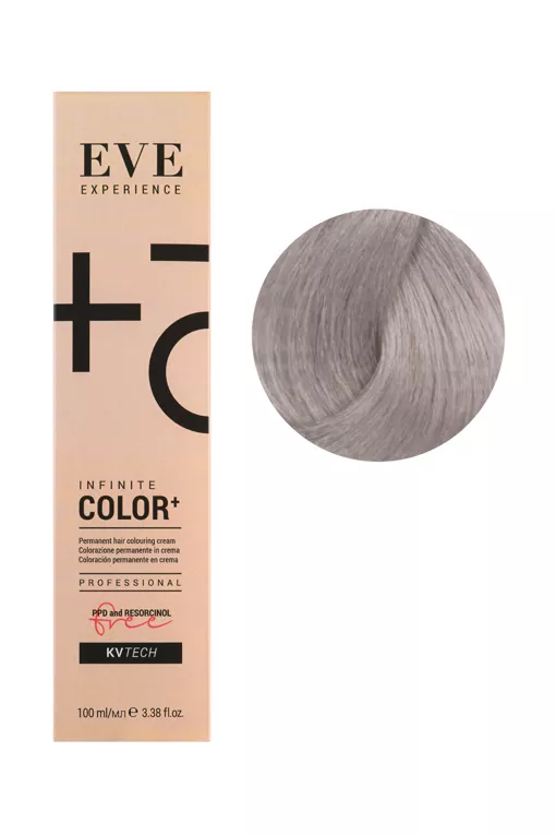 9/12 дуже світлий блонд.попелясто-перламутр.Крем-фабра для волосся 100 мл  EVE Experience  FarmaVita