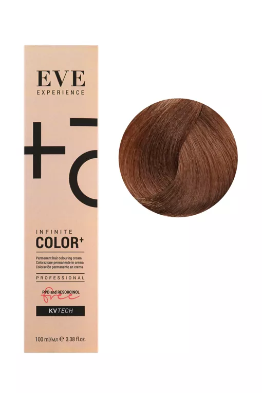 8/3 світлий блондин золотистий Крем-фабра для волосся 100 мл  EVE Experience  FarmaVita  