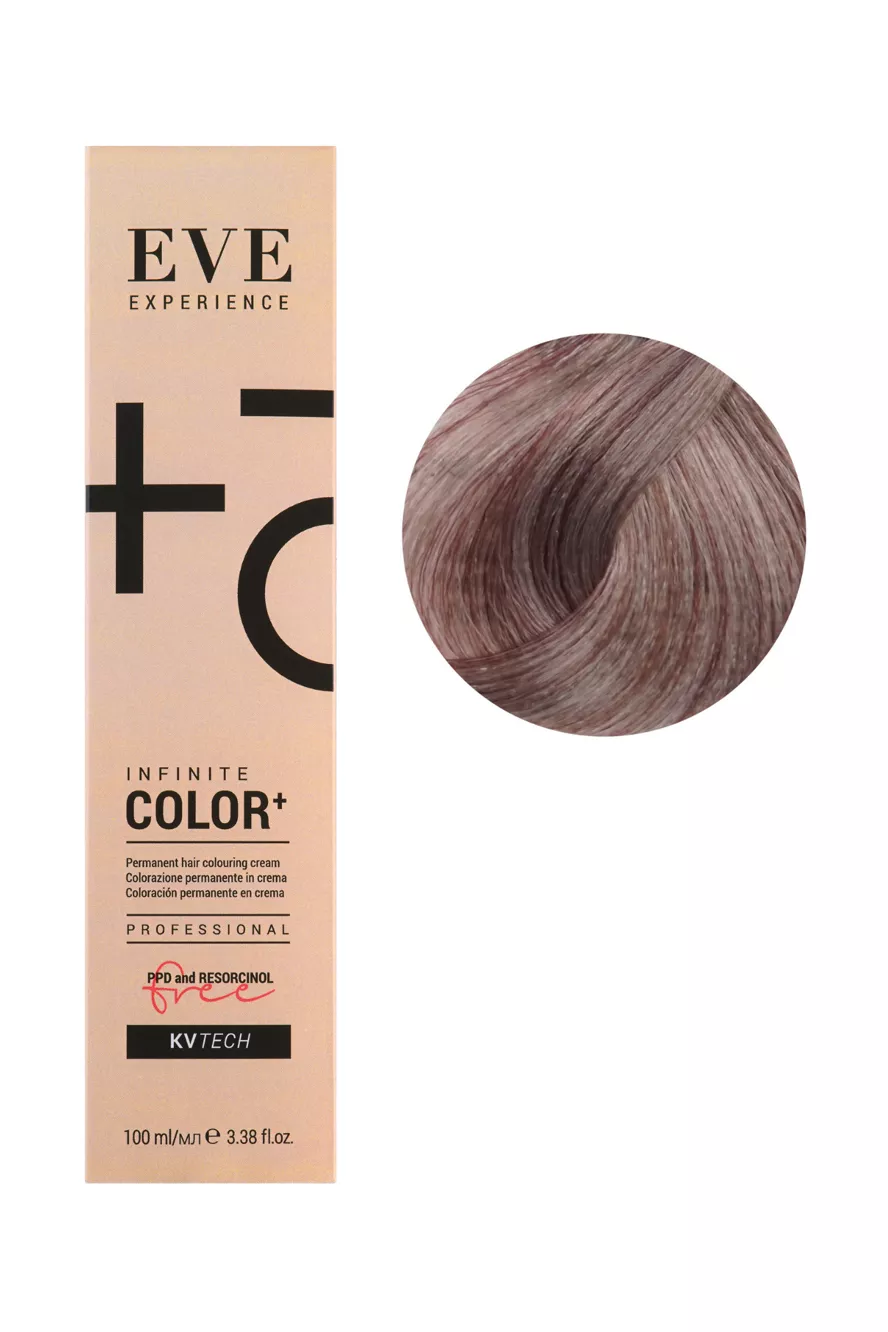 9/82 дуже світлий блонд.коричнево-перлинний Крем-фабра для волосся 100 мл  EVE Experience  FarmaVita