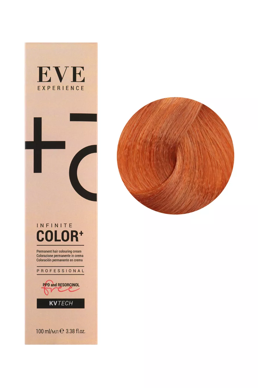 8/4 світлий блондин мідний Крем-фабра для волосся 100 мл  EVE Experience  FarmaVita