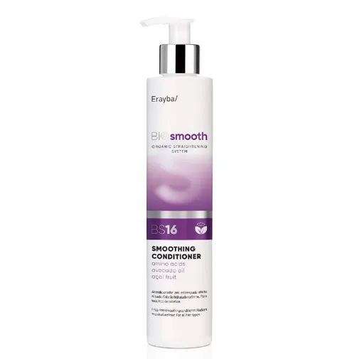 Кондиціонер для вирівнювання курчавого волосся, 250 мл Smoothing Conditioner BS16 BIOsmooth ERAYBA