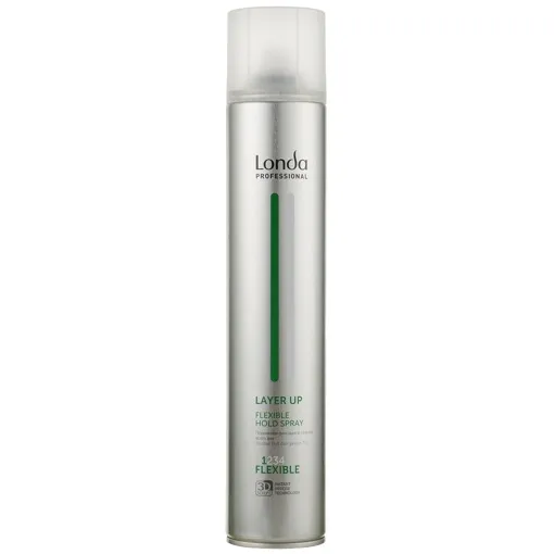 Лак для волосся нормальної фіксації (level 1), 500 мл Flexible Hold Spray FLEXIBLE (1) LAYER UP Londa Professional