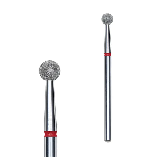 Фреза діамантова КУЛЯ ЧЕРВОНА діаметр 4 мм EXPERT (FA01R040) STALEKS PRO