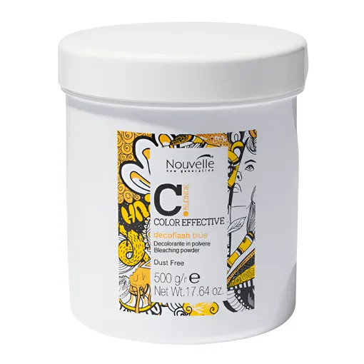 Освітлювальна пудра для волосся в банці (6 levels), 500 г Decoflash Blue COLOR EFFECTIVE BLONDE Nouvelle