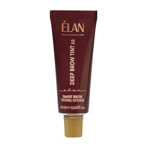 Фарба для брів та вій №05, колір: Пряний теплий коричневий (Spicy Warm Brown), Deep Brown 2.0, 20 мл ELAN Profesional line