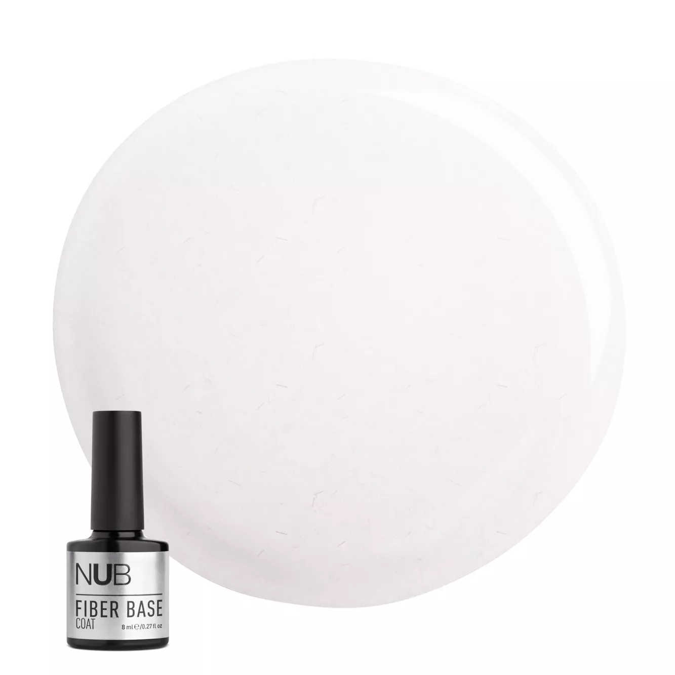 NUB Fiber Base coat Основа з волокнами під гель-лак 8мл №05 CLEAR