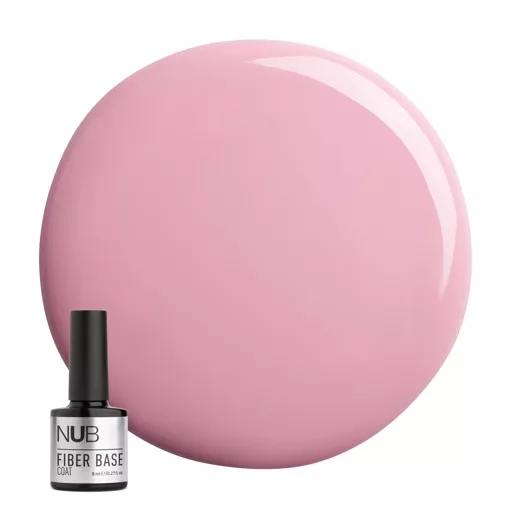 NUB Fiber Base coat Основа з волокнами під гель-лак 8мл №03 ROSE