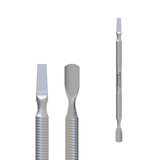 Лопатка манікюрна BEAUTY &amp; CARE 30 TYPE 2 (пушер округлий вузький та лопать пряма) PBC-30/2 STALEKS 