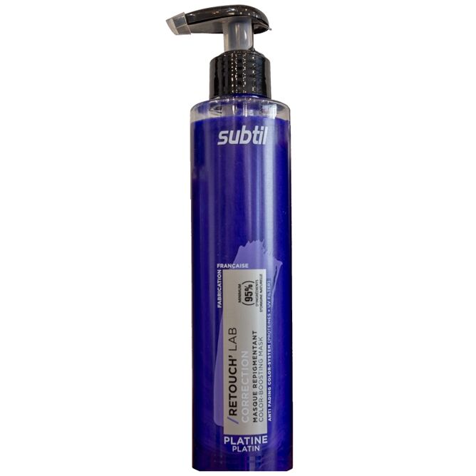 Маска тонувальна для оновлення кольору, 195 мл PLATINE (платина) Retouch Lab Masque Repigmentant Subtil