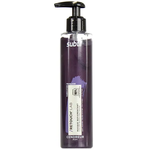 Маска тонувальна для оновлення кольору, 195 мл CENDREUR (попелястий) Retouch Lab Masque Repigmentant Subtil