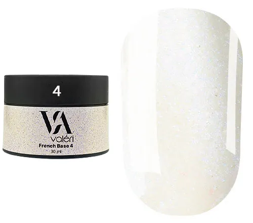 VALERI French  Base  Основа камуфлююча для гель-лаку 30мл №04