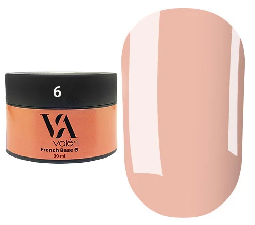 VALERI French  Base  Основа камуфлююча для гель-лаку 30мл №06