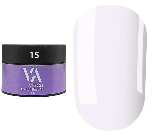VALERI French  Base  Основа камуфлююча для гель-лаку 30мл №15
