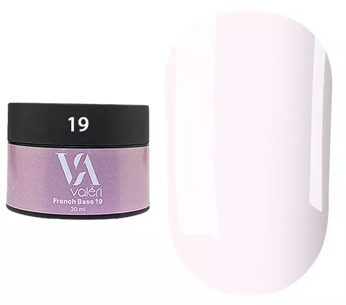 VALERI French  Base  Основа камуфлююча для гель-лаку 30мл №19