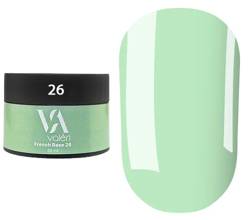 VALERI French  Base  Основа камуфлююча для гель-лаку 30мл №26