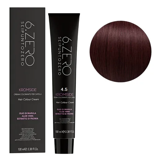 4/5 Крем-фарба для волосся стійка, 100мл  Hair Color Cream KROMSIDE 6.ZERO Seipuntozero