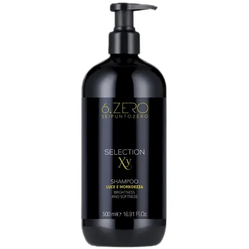Шампунь живильний для пошкодженого волосся з аргановою олією і кератином, 500 мл Shampoo Selection XY 6.ZERO SEIPUNTOZERO