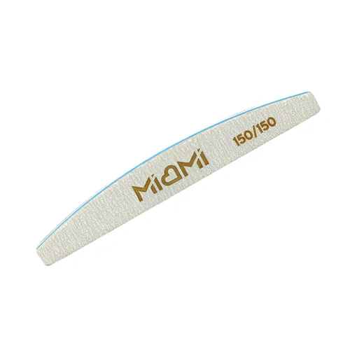 Пилка для нігтів 150/150 грит півмісяць Half Miami