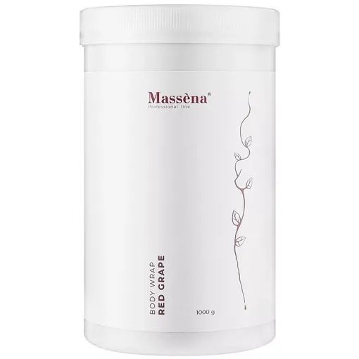 Обгортання для тіла порошкове &quot;Червоний виноград&quot;, 1000 г RED GRAPE Body Wrap Massena