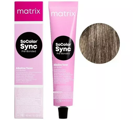 8N світлий натуральний блондин Тонер на лужній основі 90мл SoColor SYNC Pre-Bonded MATRIX