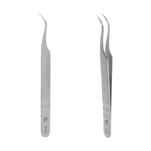 Пінцет професійний для вій EXPERT 41 TYPE 1 (вигнутий) TE-41/1 STALEKS PRO