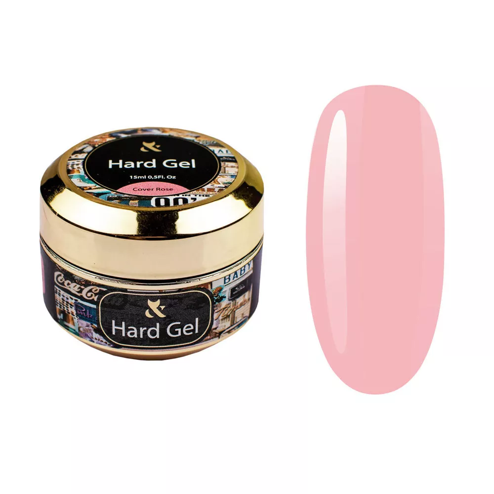 F.O.X Hard Gel Cover 15мл  Rose
