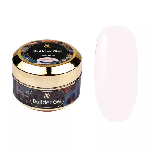 F.O.X  Builder Gel Cover 15мл Ivory