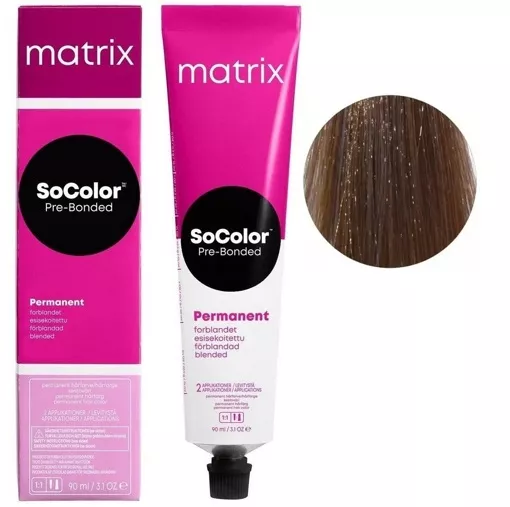 8P світлий блондин перлинний Крем-фарба для волосся 90мл SoColor Pre-Bonded MATRIX