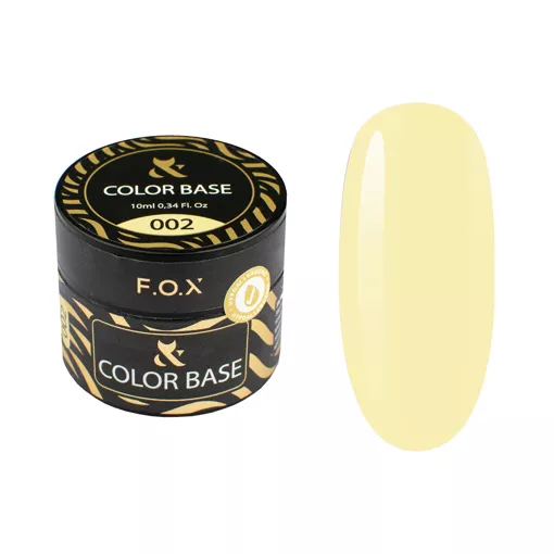 F.O.X Color Base Основа кольорова для гель-лаку 10мл №002