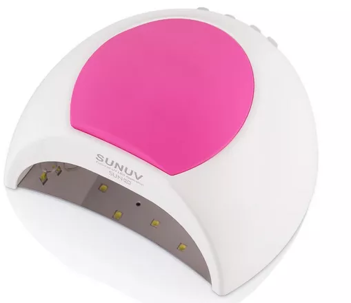 Лампа SUN 2С 48W/24W з 3ма підлокотниками 2-в-1 LED/UV (з кварцевими діодами) ОРИГІНАЛ