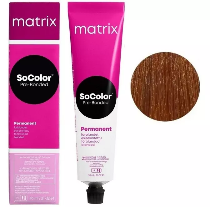 7C блондин мідний Крем-фарба для волосся 90мл SoColor Pre-Bonded MATRIX