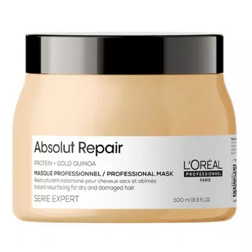 Маска для інтенсивного відновлення пошкодженого волосся, 500мл Mask Absolut Repair Serie Expert L`Oreal Professionnel