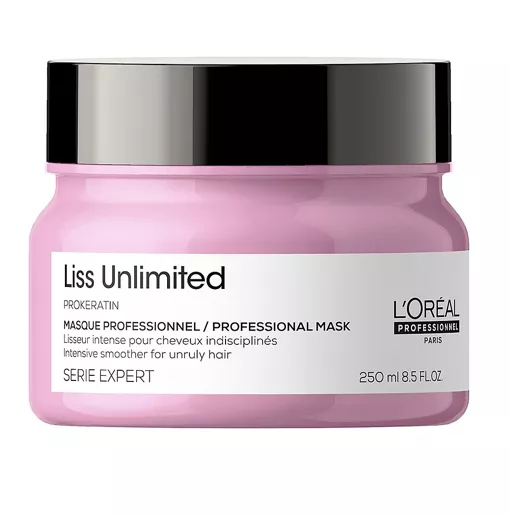 Маска з кератином для розглаження сухого та неслухняного волосся, 250 мл Prokeratin Mask Liss Unlimited Serie Expert L`Oreal Professionnel