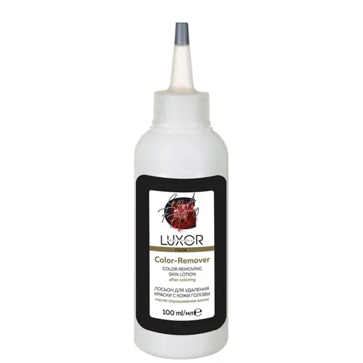 Лосьйон для видалення фарби з шкіри голови після фарбування, 100 мл Color-Remover Color LUXOR Professional