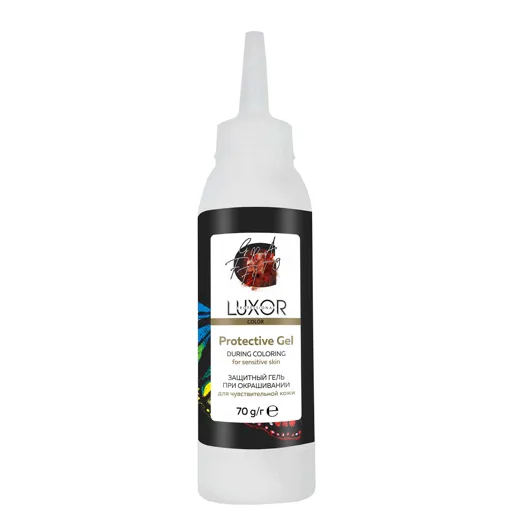 Гель захисний при фарбуванні для чутливої шкіри голови, 70 г Protective Gel DURING COLORING Color service LUXOR Professional