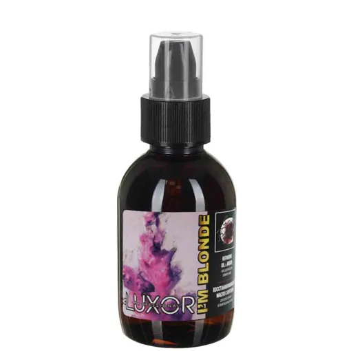 Масло відновлювальне з арганою для освітленого і пошкодженого волосся, 100 мл Repairing Oil &amp; Argan I`M BLONDE LUXOR Professional
