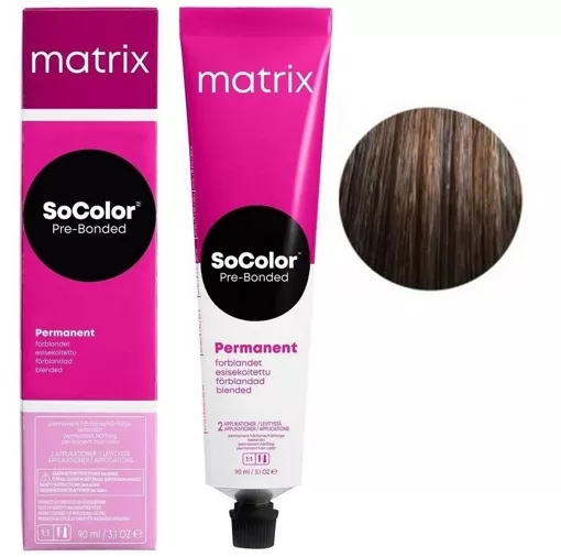 6SP темний блондин сріблястий перлинний Крем-фарба для волосся 90мл SoColor Pre-Bonded MATRIX