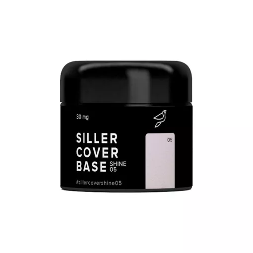Основа камуфлююча з шиммером, 30 мл №005 Shine Cover Base SILLER Proffesional