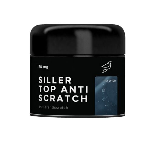 Топ без липкого шару &quot;без подряпин&quot;, 50 мл Top No Wipe Anti Scratch SILLER Proffesional