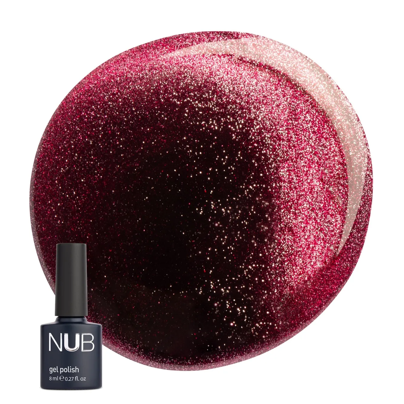 NUB Gel Polish Mistery 9D Гель-лак магнітний 8мл № 5М