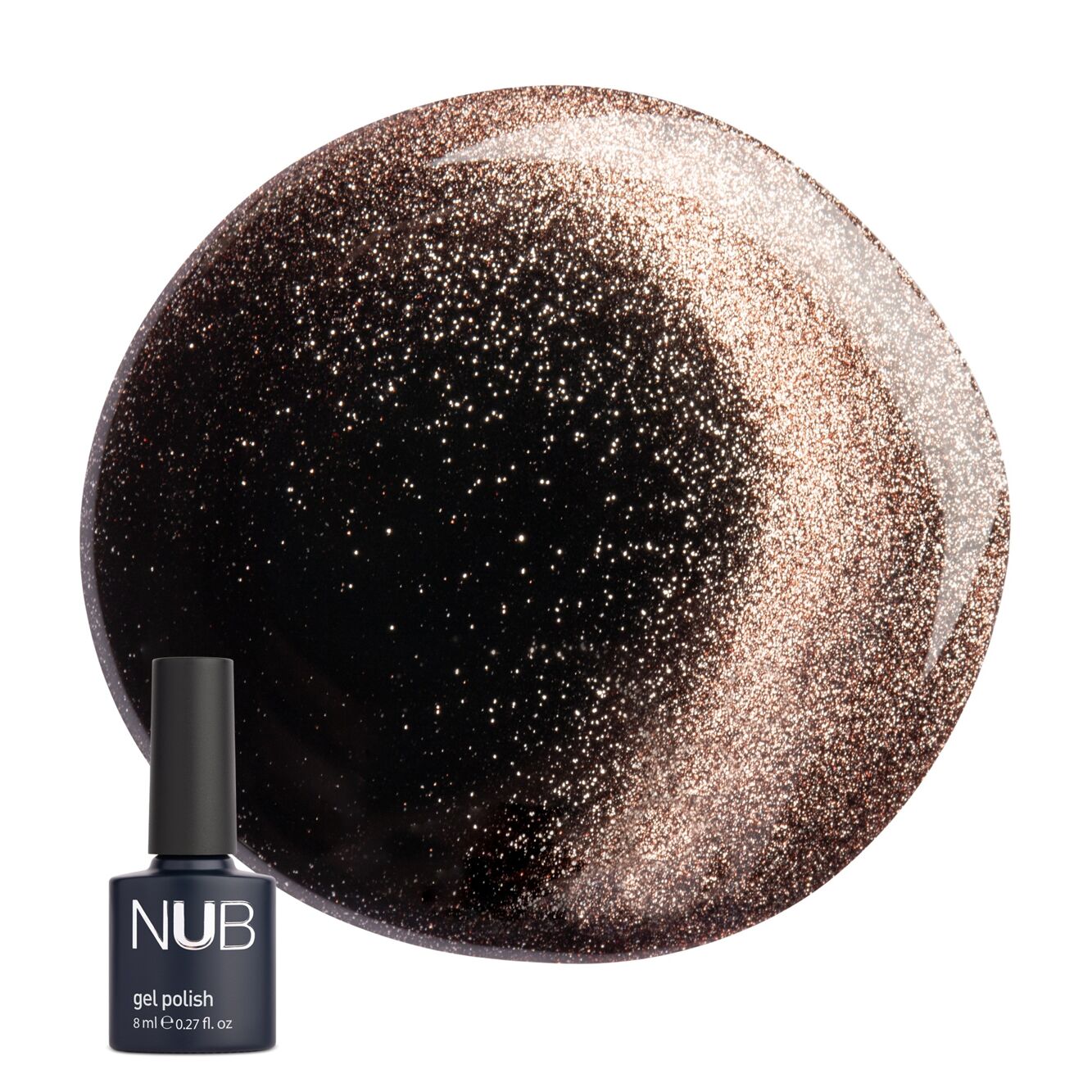 NUB Gel Polish Mistery 9D Гель-лак магнітний 8мл № 6М