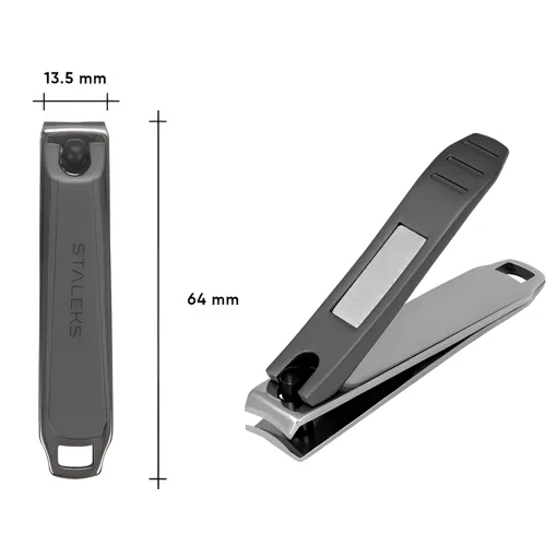 Кніпсер для нігтів з матовою ручкою та пилкою (МАЛИЙ) BEAUTY and CARE KBC-50 STALEKS