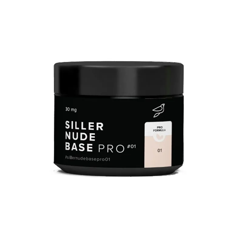 Основа камуфлююча, 30 мл №001 Nude PRO Base SILLER Professional   